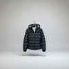 Men's long-sleeved casual down jacket, men's short casual down jacket, 100% white duck down, warm and windproof Specification image